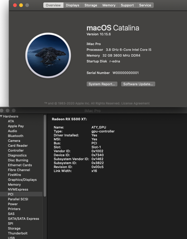 Hackintosh on sale catalina nvidia