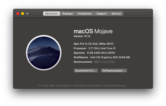 Os x mojave 10.14.6 update for dell u3417w laptop